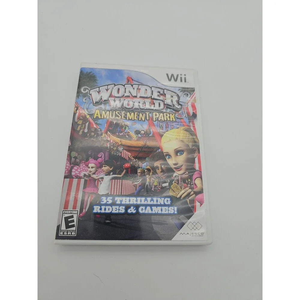 Wonder World Amusement Park (Wii, 2008) No Manual